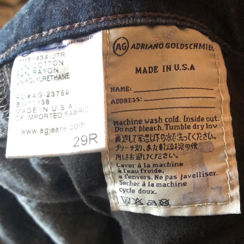 EUC AG jeans - 100% authentic - Picture 6 of 6